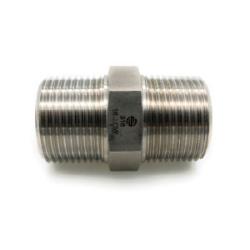 STAINLESS ADAPTERS Reducing Hex Nipple 316 1/4 X 1/8 MNPT HEX NIPPLE