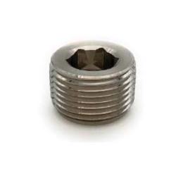STAINLESS ADAPTERS Hollow Hex Head Plug 316 3/8 NPT HOLLOW HEX PLUG