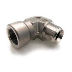 STAINLESS ADAPTERS 90 deg Street Elbow 316 1/4 MNPT X 1/4 FNPT 90