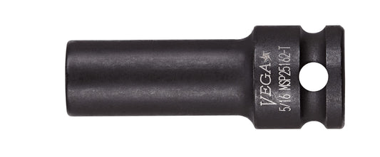 3/8 Square Drive 1/4 Spring Magnetic Impact Socket Long Length Thin Wall