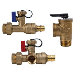 Tankless Water Heater Valve Kit 3/4 LF TWH VALVE KIT - FNPT x PEX F1960