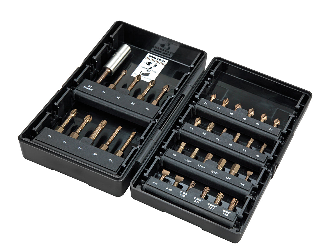 34pc Impactech Driver Bit Set