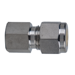 Mid-Lok™ Mid-Lok Female Pipe Adapter STN STL 3/8 TUBE X 1/2 FNPT ST ADPT