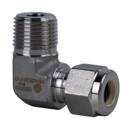 Mid-Lok™ Mid-Lok 90-deg Male Elbow 3/8X1/8 TUBEXMNPT FLRLS ML 90 CONN 316SS