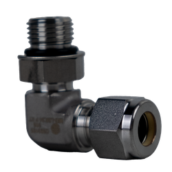 Mid-Lok™ Mid-Lok 90-deg Elbow 1/4X7/16-20 FLRLS TUBEXMORB 90 EL 316SS