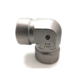 STAINLESS ADAPTERS 90 deg Elbow 316 3/8 FNPT X 3/8 FNPT 90