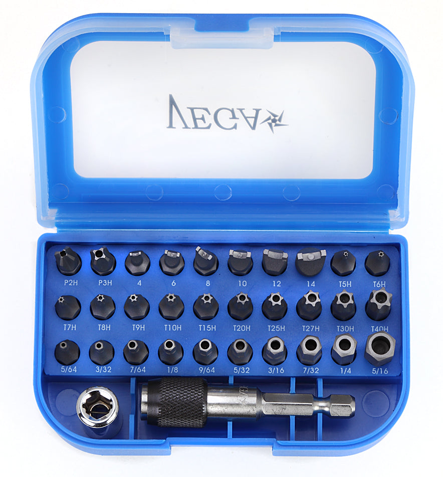 32pc Tamperproof Bit Set