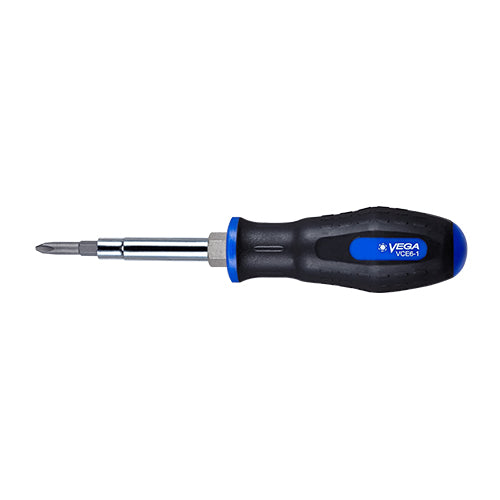 6-in-1 Multi-Bit Screwdriver