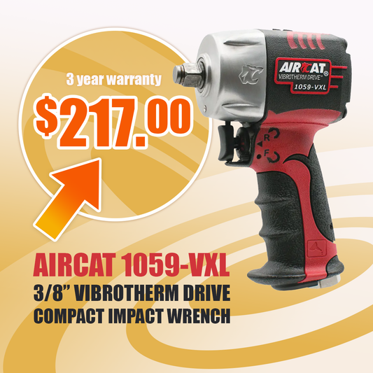 1059-VXL 3/8" Vibrotherm Drive® Composite Compact Impact Wrench