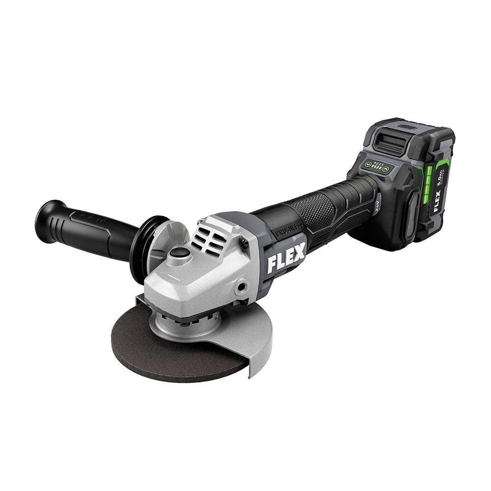 FLEX 5 Inch Variable Speed Angle Grinder Kit with Paddle Switch